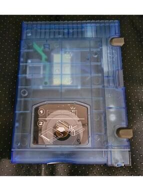 Iomega Zip 100 Blue Translucent USB-Powered External Drive NO POWER CABLE OR USB